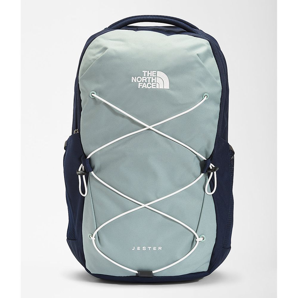 The North Face Backpacks Womens Australia - The North Face Jester Silver Navy / White (PNH-076428)